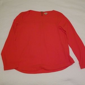 Ladies Orange Blouse
